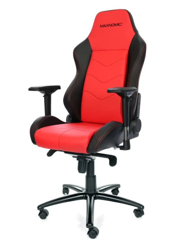 Chaise de bureau Dominator Red vue de biais