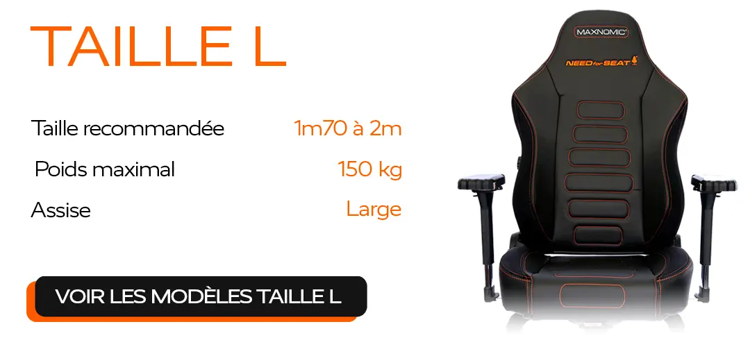 Taille L maxnomic mobile caracteristiques 2